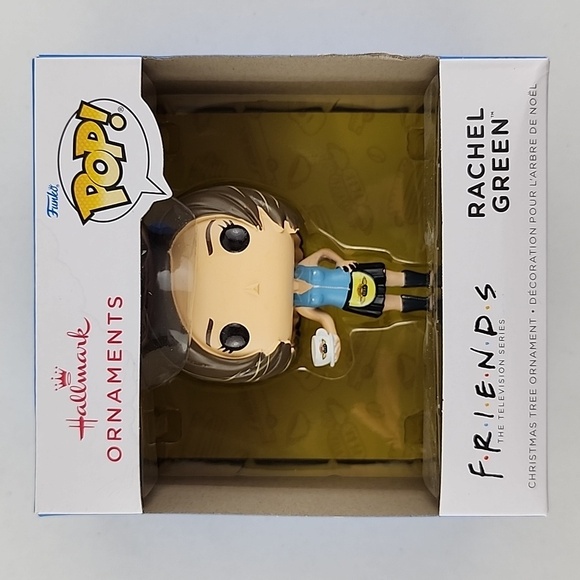 Hallmark Friends Rachel Green  Funko POP! Christmas Ornament - Picture 9 of 9